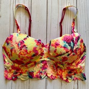 PINK Victoria’s Secret Neon Lace Bralette